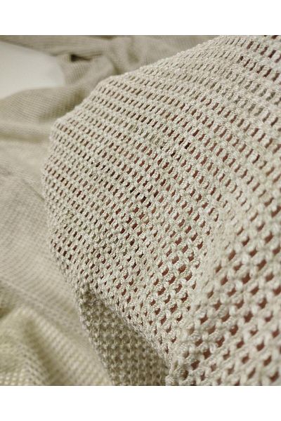Kumaş Parça Mesh Width: 170 between Crushed Gray Beige