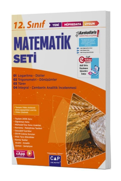Çap Yayınları ÇAP 12. SINIF ANADOLU LİSESİ MATEMATİK FASİLÜL SET