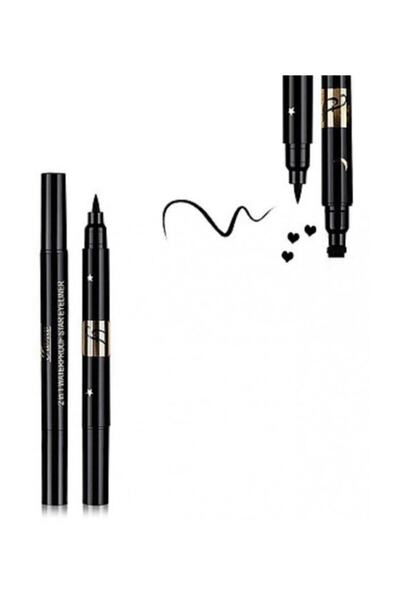 hbtasarim One Side Pencil One Side Heart Printed Eyeliner
