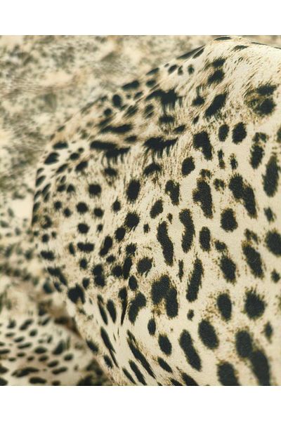 Kumaş Parça Leopard Pattern Jersey (Width 130 cm X Length 260 cm)