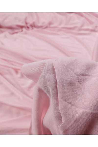 Kumaş Parça Thin Combed Cotton in Light Pink Color (Width 180 cm X Length 165 cm)