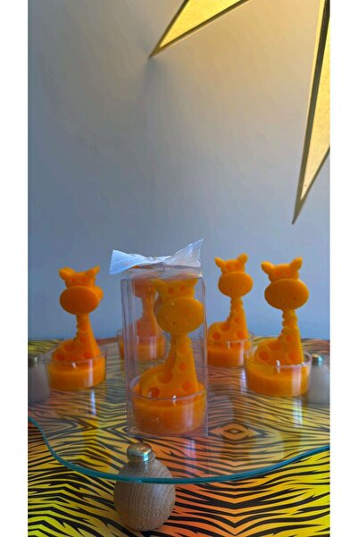 Auralux Consept Turuncu Zürafa 20 adet mum