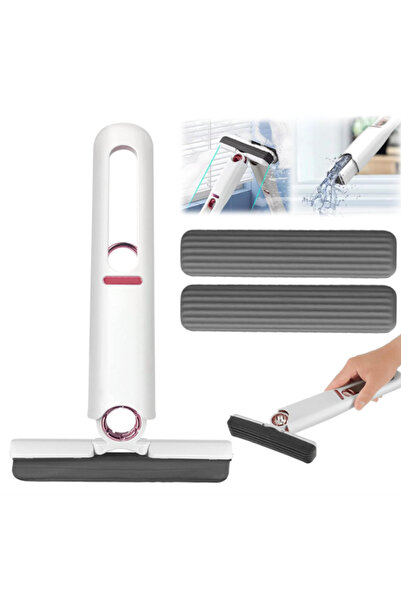 mucit home Tek Dokunuş Mini Mop – Mutfak, Banyo, Cam, Araba Uyumlu