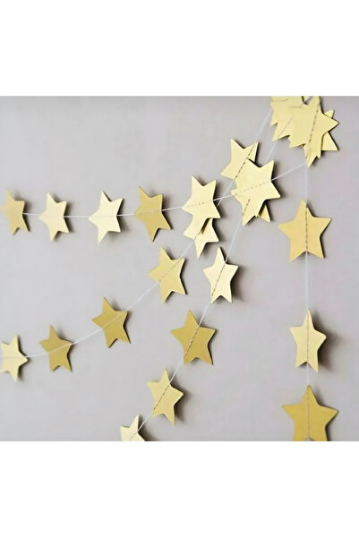 Öztürkpartievi زخرفة النجمة الذهبية 4.5 م