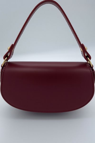 Silblack Faux Leather Women's Shoulder and Hand Bag – Oval Design, Double Strap, Modern and Stylish Model