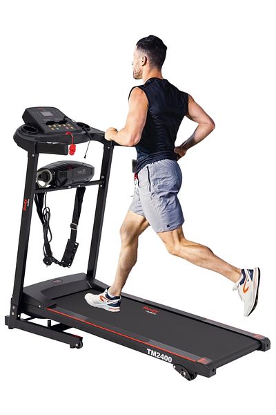 ALTIS Fitness Motorized Treadmill T2400M – 1.5 HP, Massager, Foldable Design User Weight 100Kg