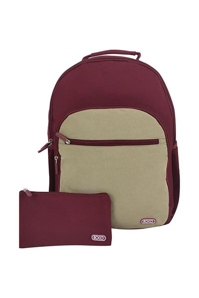 Roco Basic 2 Tone Mix Backpack with Accessory