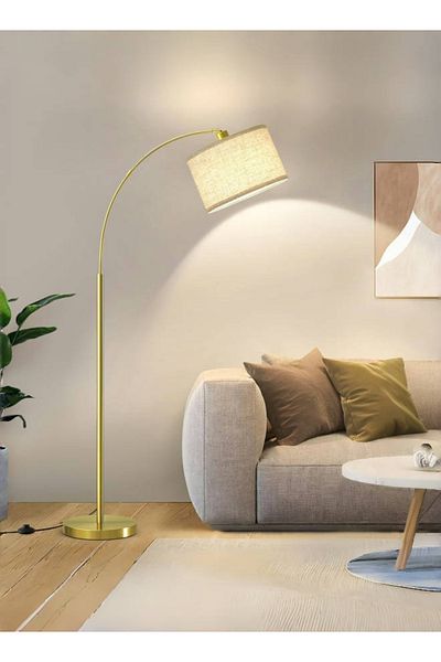 Sheinhome Floor Lamp with Remote Control ,3 Color Temperatures & Stepless Dimming, Adjustable Lampshade, 12W