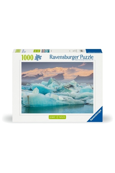 RAVENSBURGER - Puzzle puterea naturii lacul glaciar Jokulsarlon din Islanda 1...