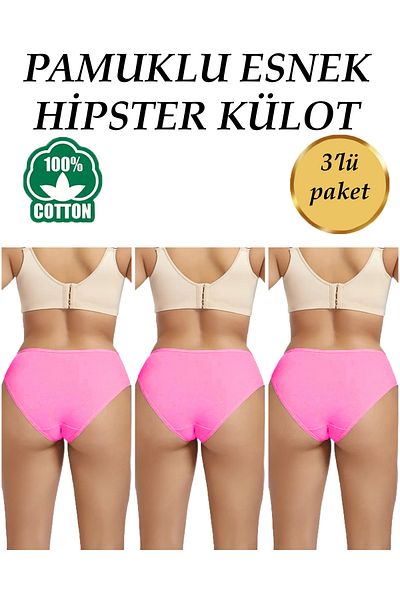KOTA Hipster Kilotu Hipster Kilotu Plus Size 3 buc