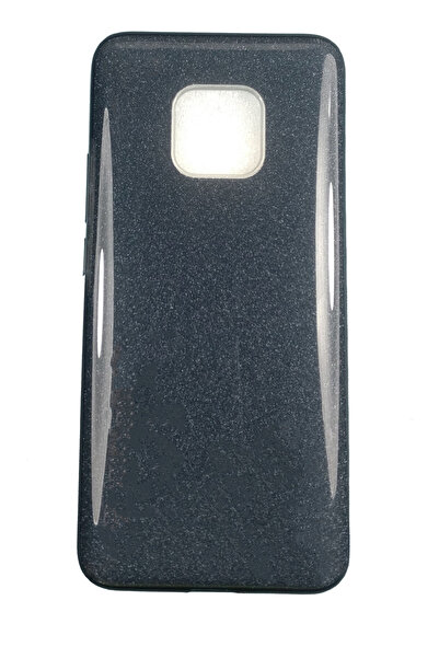 OEM Carcasă compatibilă cu Huawei Mate 20 Pro, silicon cu sclipici, neagră