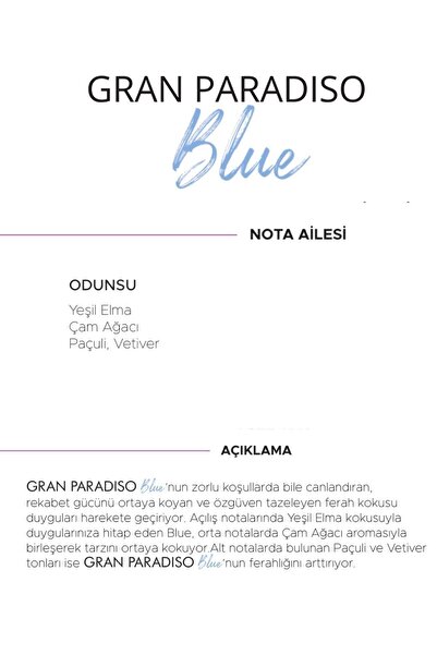 Aqua Di Polo 1987 عطر جران باراديسو بلو 50 مل عطر رجالي Apcn0005