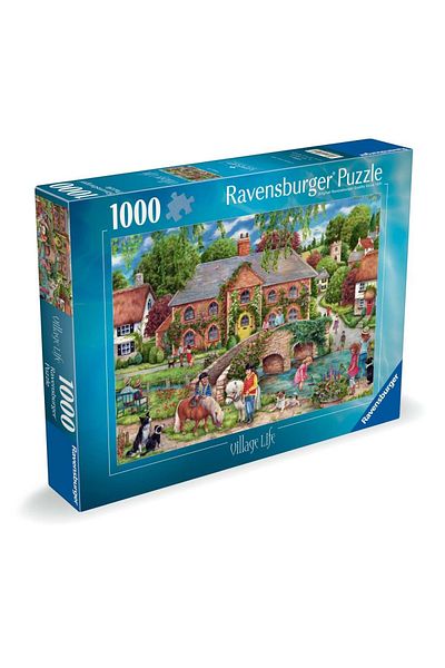 RAVENSBURGER - Village life puzzle 1000 pieces