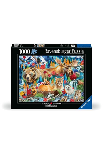 RAVENSBURGER - Puzzle de colectie salbaticia Canadei 1000 piese