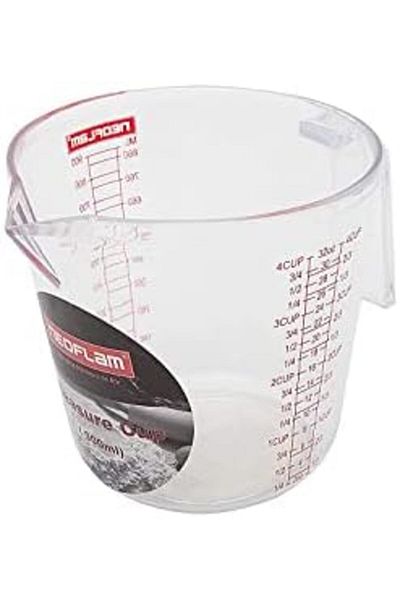 NEOFLAM Measuring Cup - 900ml - PS Material, White