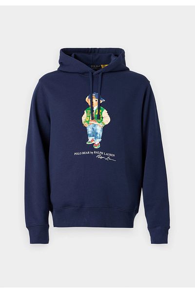 Ralph Lauren LONG SLEEVE - BLUZĂ DE MOLTON - NEWPORT NAVY