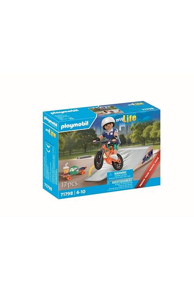 Playmobil - Promo Pack Skater figurine ramp