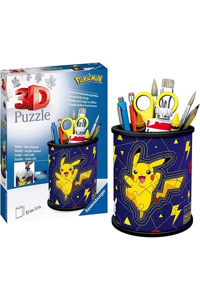 RAVENSBURGER - 3D puzzle with Pokemon pen holder 54 pieces