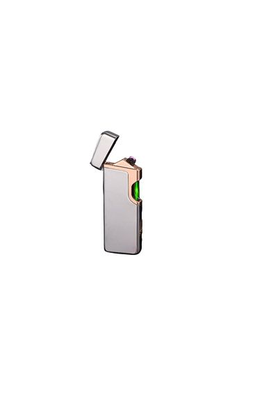 KlaussTech Lighter, KlaussTech, Electric, Rechargeable, Silver