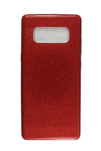 OEM Θήκη συμβατή με Samsung Galaxy Note 8, Glitter Silicone, Κόκκινο