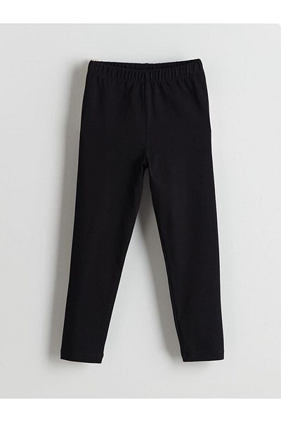 LC Waikiki Leggings de bază pentru fete cu talie elastică (W5)
