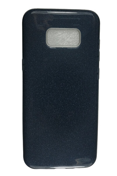 OEM Carcasă compatibilă cu Samsung Galaxy S8 Plus, silicon cu sclipici, neagră