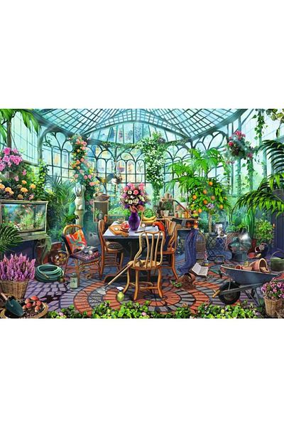 RAVENSBURGER - Puzzle morning in the garden 500 pieces new design