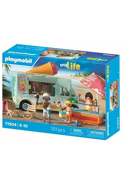Playmobil - Ice cream stand and surf shop role play toy