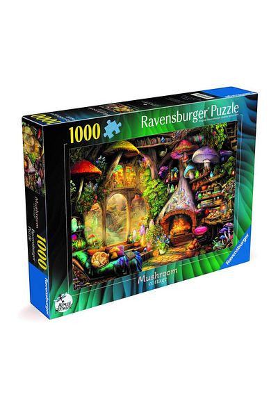 RAVENSBURGER - Mushroom hut puzzle 1000 pieces