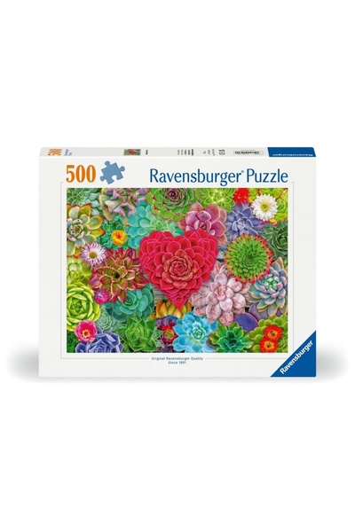 RAVENSBURGER - Succulent plants puzzle 500 pieces