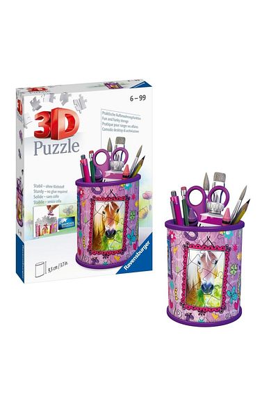 RAVENSBURGER - 3D puzzle horse pen holder 54 pieces