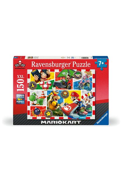 RAVENSBURGER - Super Mario and kart puzzle 150 pieces XXL
