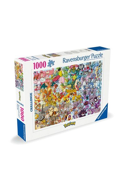 RAVENSBURGER - Pokemon challenge puzzle 1000 pieces new design
