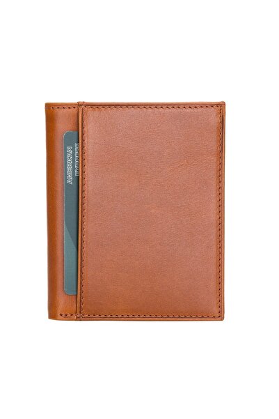 BUDİ HOME Yetta Leather Card Holder CH833 RST2 Tan