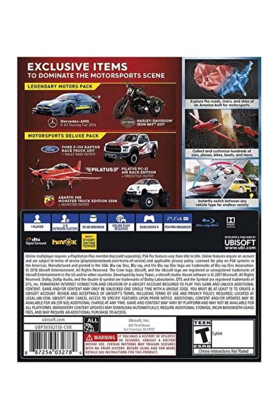 Ubisoft The Crew 2 (Intl Version) - Racing - PlayStation 4 (PS4)