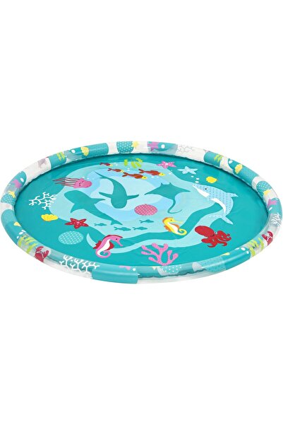 BESTWAY Children's Pool with Sprinkler, Bestway, Diameter 165 cm, Play Area, Multicolor
