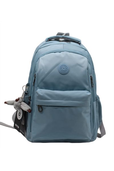 LaddyCo Modern Daily School Backpack Water Resistant Unisex School Bag 2500 Blue