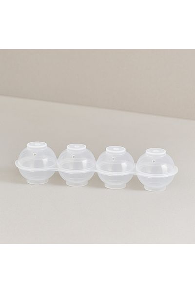 Pazar Kapısı 4-Piece Sphere Ice Box Round Ice Mold