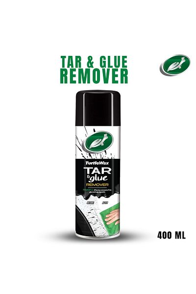 Turtle Wax Tar & Glue Remover 400ml – Removes Tar, Glue, and Sap from Automotive Exterior Surfaces