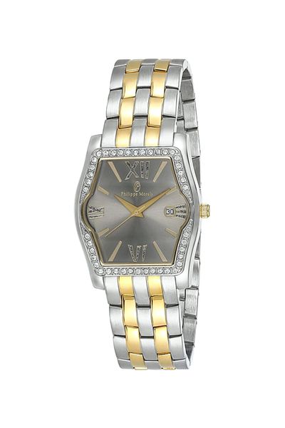 Philippe Moraly Men's Water Resistant Stainless Steel Analog Watch MS0711CY