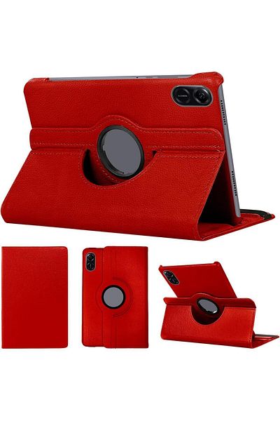 TEKNETSTORE Xiaomi Redmi Pad 2 11 Inch Compatible 360 °   Pu Leather Tablet Cover Case with Rotatable Sleep Mode Stand
