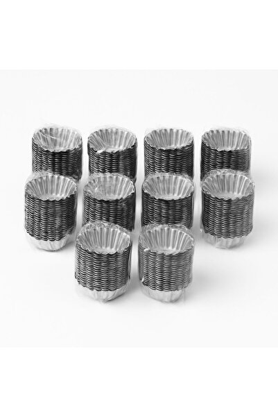 Marka Dayanıklı Çelik malzemesi 25 adet Tartolet Kalıbı