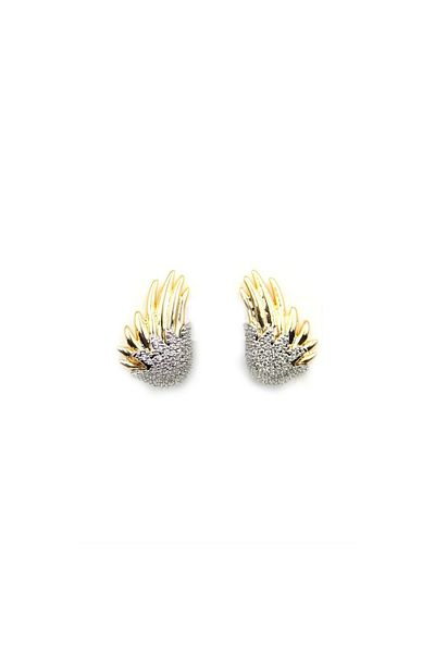 SepetBudur Angel Wing Earrings - Gold