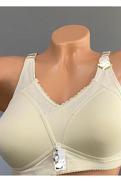 Pardon Triangle Covered Wireless Fixed Strap Bra 820