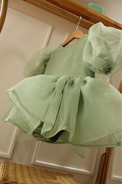 Lolidenss Green Tulle Romper