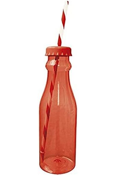 Zak تصميمات ZK 00780170 زجاجة Rood OnTheGo مع شفاطة سعة 700 مل