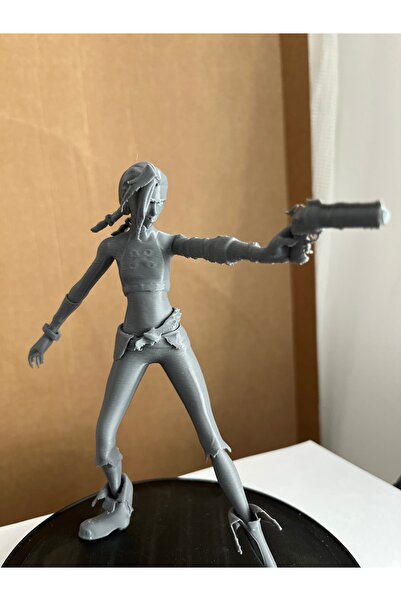 Gonulella LOL 20 Cm Jinx Anime Figürü 3D Baskı Leauge Of Legends Oyun Arcane