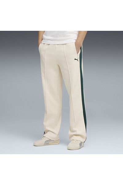 Puma Unisex tepláky T7 Relaxed Jacquard
