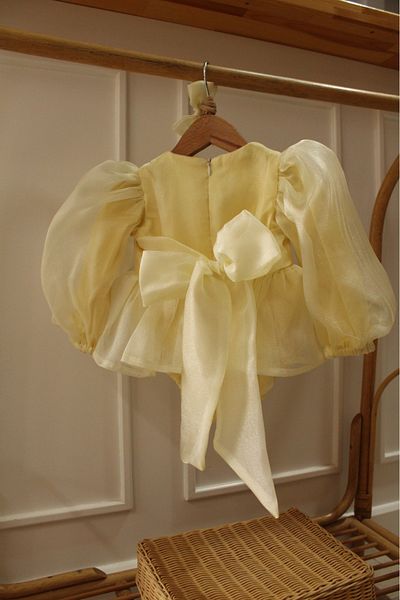 Lolidenss Yellow Tutu Romper