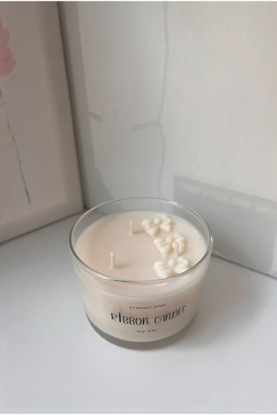 Evremly Home Kurdela Dekoratif Bardak Mum